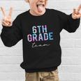 6th Grade Team Tie Dye Back To School First Day Of School Graphic Kid Sweatshirt 6th Grade Team Tie Dye Back To School First Day Of School Graphic Kid Sweatshirt