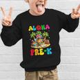 Aloha Pre-K Pineapple Hawaii Back To School Kids Girls Graphic Kid Sweatshirt Aloha Pre-K Pineapple Hawaii Back To School Kids Girls Graphic Kid Sweatshirt