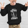 Always A Knight Back To School Spirit Graphic Kid Sweatshirt