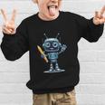 Back To School 2025 Robot Pencil For Kids Graphic Kid Sweatshirt Back To School 2025 Robot Pencil For Kids Graphic Kid Sweatshirt