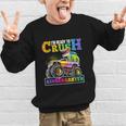 Back To School Boy Dinosaur I'm Ready To Crush Kindergarten Graphic Kid Sweatshirt Back To School Boy Dinosaur I'm Ready To Crush Kindergarten Graphic Kid Sweatshirt
