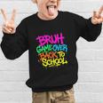 Back To School Bruh Game Over Gaming Boys Graphic Kid Sweatshirt Back To School Bruh Game Over Gaming Boys Graphic Kid Sweatshirt