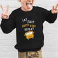 Back To School Bus Driver Appreciation Thank You Quote Graphic Kid Sweatshirt