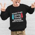 Back To School Game Over 2nd Grade Gamer Kids Boys Graphic Kid Sweatshirt Back To School Game Over 2nd Grade Gamer Kids Boys Graphic Kid Sweatshirt