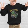 Back To School Gaming First Grade DinosaurRex Boys Graphic Kid Sweatshirt Back To School Gaming First Grade DinosaurRex Boys Graphic Kid Sweatshirt