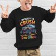 Back To School I'm Ready To Crush 2nd Grade Graphic Kid Sweatshirt Back To School I'm Ready To Crush 2nd Grade Graphic Kid Sweatshirt