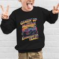 Back To School Kindergarten Monster Truck First Day Boys Graphic Kid Sweatshirt