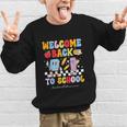 Back To School Librarian First Day Of School Librarian Graphic Kid Sweatshirt Back To School Librarian First Day Of School Librarian Graphic Kid Sweatshirt