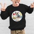 Back To School Miniature American Shepherd Dog Boys Girls Graphic Kid Sweatshirt