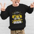 Back To School Mode Let The Adventure Begin Graphic Kid Sweatshirt