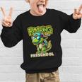 Back To School Preschool Dinosaur First Day Of School Boy Graphic Kid Sweatshirt