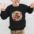 Back To School Ram Boys Girls Student Kids Lover Farmer Cute Graphic Kid Sweatshirt Back To School Ram Boys Girls Student Kids Lover Farmer Cute Graphic Kid Sweatshirt