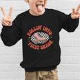 Back To School Rollin Into First Grade Girls Graphic Kid Sweatshirt Back To School Rollin Into First Grade Girls Graphic Kid Sweatshirt