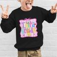 Back To School Third Grade Girls Coquette Bow 3rd Grade Kids Graphic Kid Sweatshirt Back To School Third Grade Girls Coquette Bow 3rd Grade Kids Graphic Kid Sweatshirt