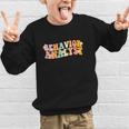 Behavior Analyst Fun Back To School Appreciation Graphic Kid Sweatshirt