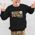 Bruh We Back 4th Grade First Day Of School Back To School Graphic Kid Sweatshirt Bruh We Back 4th Grade First Day Of School Back To School Graphic Kid Sweatshirt