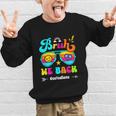 Bruh We Back Custodian Back To School Graphic Kid Sweatshirt