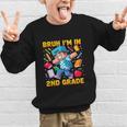 Bruh I'm In 2nd Grade Dabbing Boys Kids Gamer Back To School Graphic Kid Sweatshirt Bruh I'm In 2nd Grade Dabbing Boys Kids Gamer Back To School Graphic Kid Sweatshirt