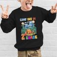 Camp Out In 2nd Grade Back To School For Camping Lover Graphic Kid Sweatshirt
