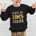 Class Of 2025 Senior Rock N Roll Back To School Music Lover Graphic Kid Sweatshirt Class Of 2025 Senior Rock N Roll Back To School Music Lover Graphic Kid Sweatshirt