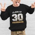 Class Of 2030 Freshman High School Back To School 9th Grade Graphic Kid Sweatshirt Class Of 2030 Freshman High School Back To School 9th Grade Graphic Kid Sweatshirt