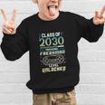 Class 2030 Gaming Freshman Level Unlocked Back To School Graphic Kid Sweatshirt Class 2030 Gaming Freshman Level Unlocked Back To School Graphic Kid Sweatshirt