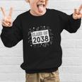 Class Of 2038 Grow Wiith Me School Back To School First Day Graphic Kid Sweatshirt