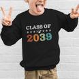 Class Of 2039 Grow With Me First Day School Back To School Graphic Kid Sweatshirt