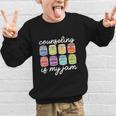 Counseling Is My Jam School Counselor Back To School Graphic Kid Sweatshirt