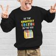 Crayon Be The Brightest Students Crayons Back To School Graphic Kid Sweatshirt Crayon Be The Brightest Students Crayons Back To School Graphic Kid Sweatshirt