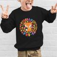 Cute Fox Back To School Woodland Animal Pre-K Graphic Kid Sweatshirt Cute Fox Back To School Woodland Animal Pre-K Graphic Kid Sweatshirt