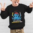 Cute Octopus Pirate Kindergarten Boys Kids Back To School Graphic Kid Sweatshirt