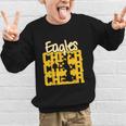 Eagles Cheer Back To School Cheerleading Spirit GY Graphic Kid Sweatshirt Eagles Cheer Back To School Cheerleading Spirit GY Graphic Kid Sweatshirt