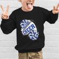 Falcons Cheer Back To School Cheerleading Spirit B Graphic Kid Sweatshirt Falcons Cheer Back To School Cheerleading Spirit B Graphic Kid Sweatshirt