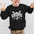 Gators Baseball Back To School Spirit Graphic Kid Sweatshirt