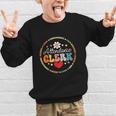 Groovy Attendance Clerk Back To School Appreciation Week Graphic Kid Sweatshirt Groovy Attendance Clerk Back To School Appreciation Week Graphic Kid Sweatshirt