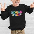 Health Aide Squad Admin Squad Back To School Graphic Kid Sweatshirt