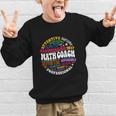 Instructional Math Coach Crew Back To School Matching Group Graphic Kid Sweatshirt