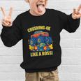 Kids 4k Boys Back To School Shirt Monster Truck Crushing 4k Graphic Kid Sweatshirt Kids 4k Boys Back To School Shirt Monster Truck Crushing 4k Graphic Kid Sweatshirt