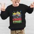 Kids Back To School Monster Truck Nursery Ready Crush First Day Graphic Kid Sweatshirt Kids Back To School Monster Truck Nursery Ready Crush First Day Graphic Kid Sweatshirt