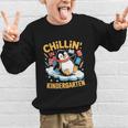 Kids Chillin In Kindergarten Penguin Student Back To School Boys Graphic Kid Sweatshirt Kids Chillin In Kindergarten Penguin Student Back To School Boys Graphic Kid Sweatshirt