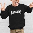 Lancers Back To School Spirit Graphic Kid Sweatshirt Lancers Back To School Spirit Graphic Kid Sweatshirt