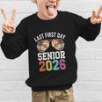My Last First Day Class Of 2026 Senior Day Back To School Graphic Kid Sweatshirt My Last First Day Class Of 2026 Senior Day Back To School Graphic Kid Sweatshirt