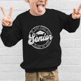 My Last First Day Senior 27 Class Of 2027 Back To School Graphic Kid Sweatshirt