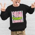 Later Second Grader Cute Alligator Back To School Graduation Graphic Kid Sweatshirt Later Second Grader Cute Alligator Back To School Graduation Graphic Kid Sweatshirt