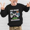 Level 3rd Grade Unlocked Back To School First Day Boys Kids Graphic Kid Sweatshirt Level 3rd Grade Unlocked Back To School First Day Boys Kids Graphic Kid Sweatshirt