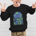 Lunch Lady Squad Cafeteria Worker Back To School Graphic Kid Sweatshirt