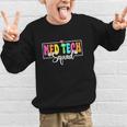 Med Tech Squad Back To School Med Technician Crew Graphic Kid Sweatshirt Med Tech Squad Back To School Med Technician Crew Graphic Kid Sweatshirt