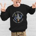 Mission Fourth Grade Space Rocket Back To School VI Graphic Kid Sweatshirt
