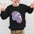 Mustangs Cheer Back To School Cheerleading Spirit P Graphic Kid Sweatshirt Mustangs Cheer Back To School Cheerleading Spirit P Graphic Kid Sweatshirt